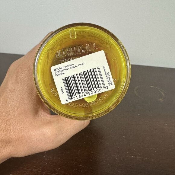 Pokémon Pikachu Lidded Tumbler Cup With Straw Vintage Pokemon Nintendo 1999 - Picture 5 of 7